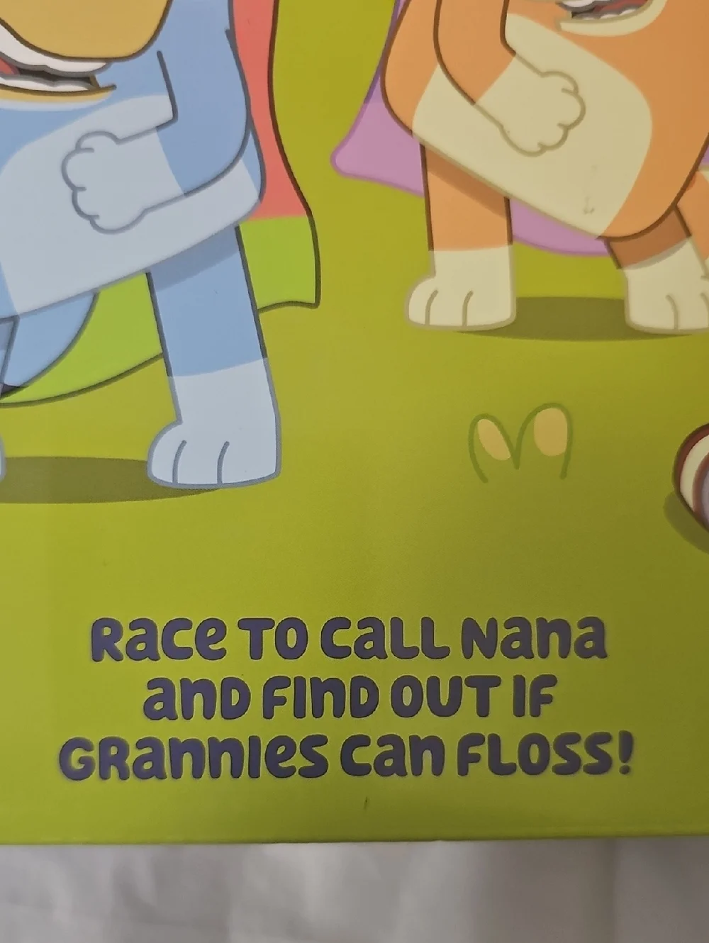 Bluey Grannies Game, Collect Grannies Items Like Glasses and Walking Sticks, Rac